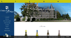 Desktop Screenshot of chateau-briace.com